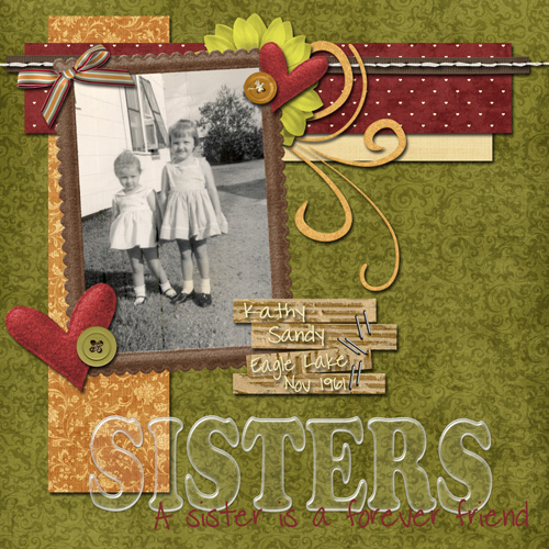 Sisters - A Friend Forever (4/7 What's In A Name Challenge)