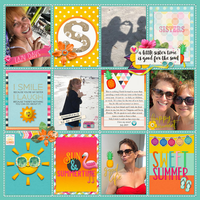 Sisters & Summer - Passport Challenge #2