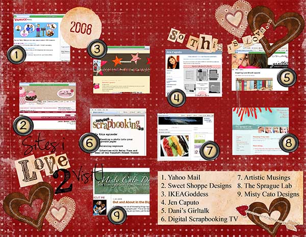 Sites I Love 2 Visit!
