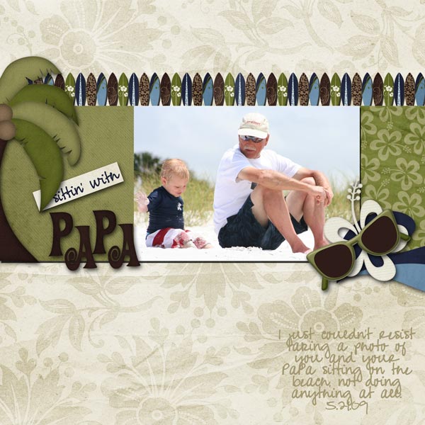 Sittin' with PaPa
