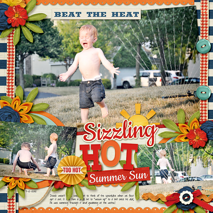 Sizzling Hot Summer Sun