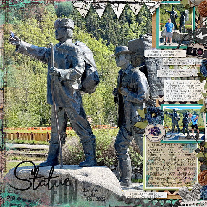 Skagway Statue Fun