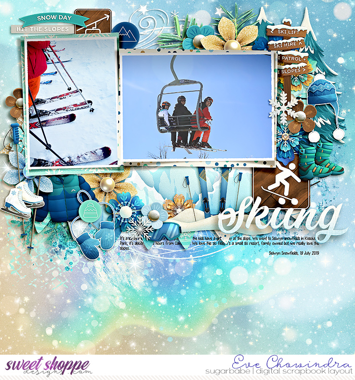 skiing