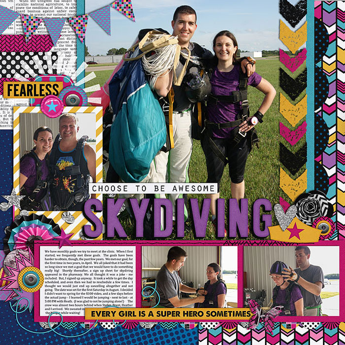 Skydiving - Left