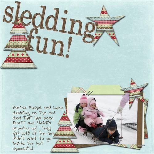 Sledding Fun