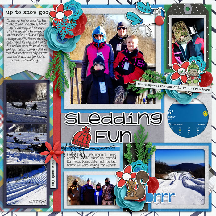Sledding Fun