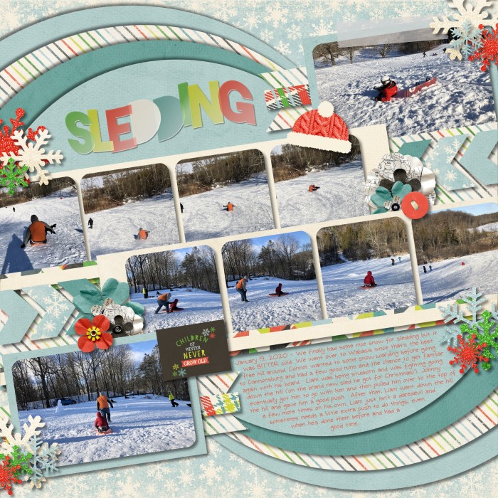 Sledding - Inspired by Challenge