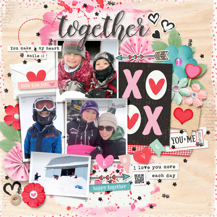 Sledding Valentines