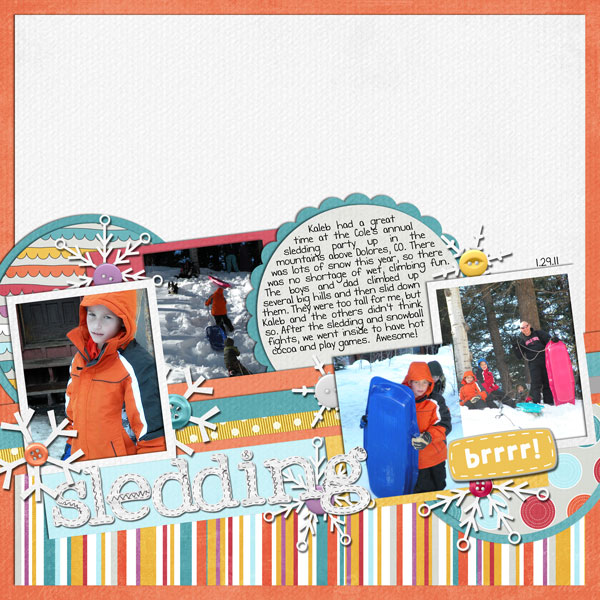 sledding