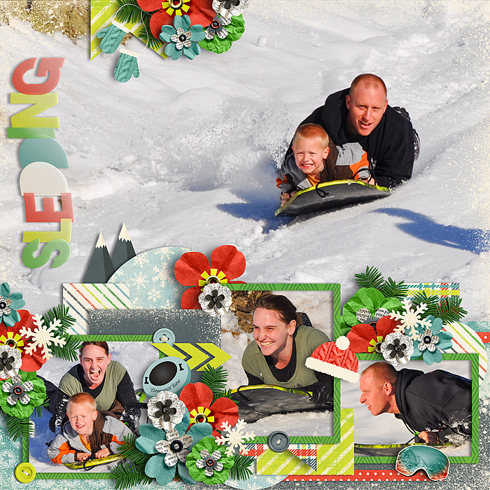 sledding