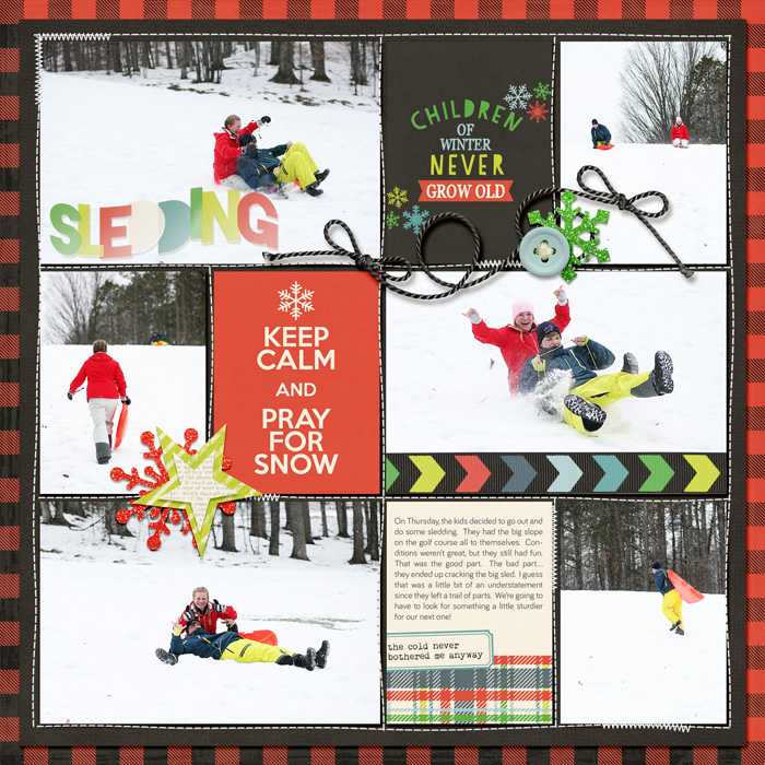 Sledding