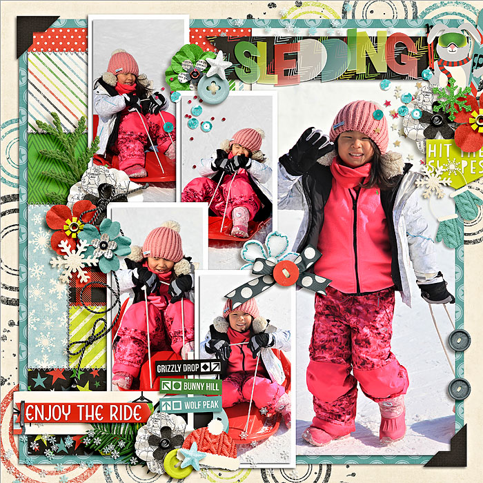 sledding