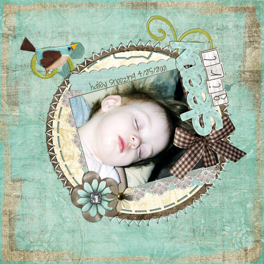 Sleepy girl