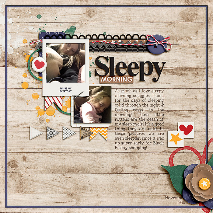 sleepy morning