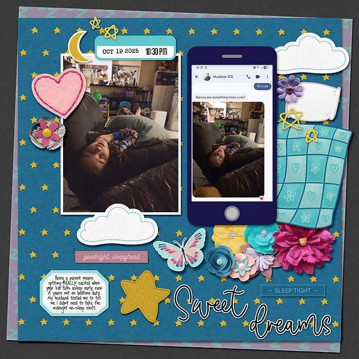 sleepy text