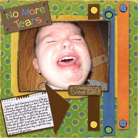 Slogan Challenge #21 - No More Tears