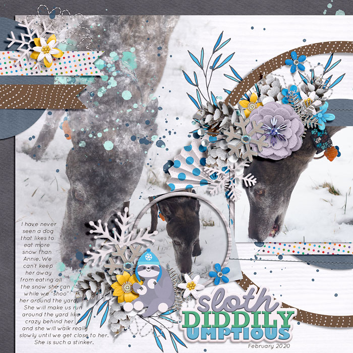 sloth diddily umptious