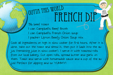 Slow Cooker Recipe - French Dip