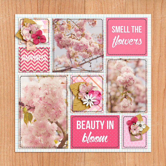 Smell the flowers