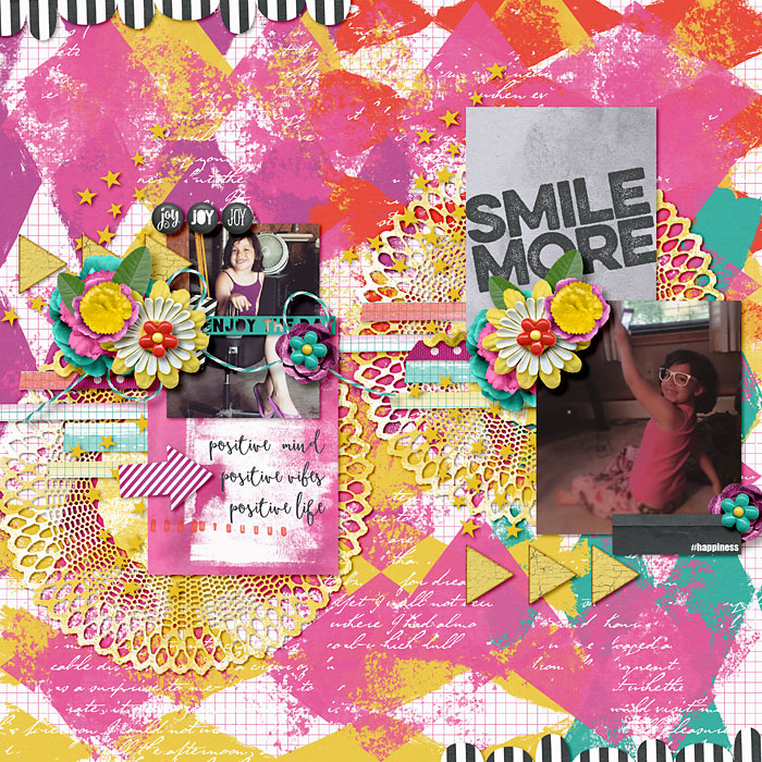 smile more