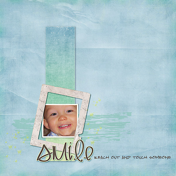 smile = touch someone