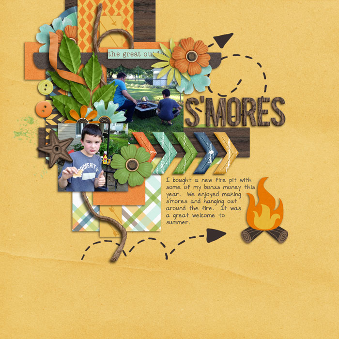 s'mores.