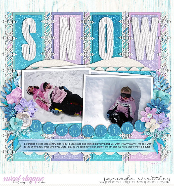 Snow beautiful