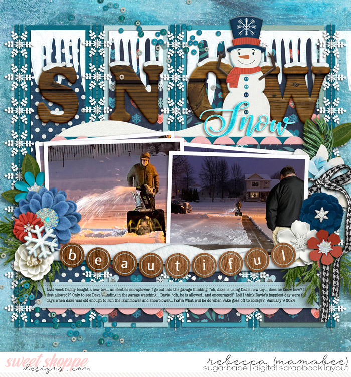 snow beautiful