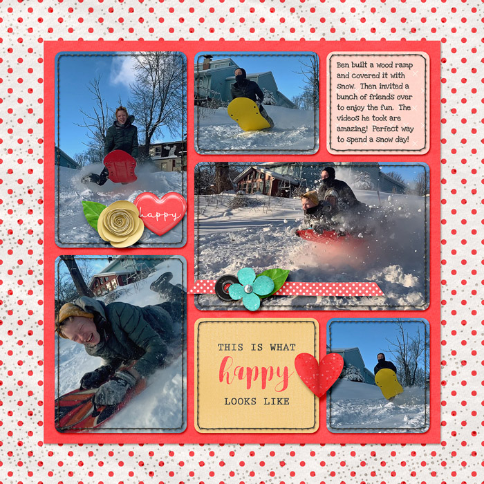Snow Day Sledding R