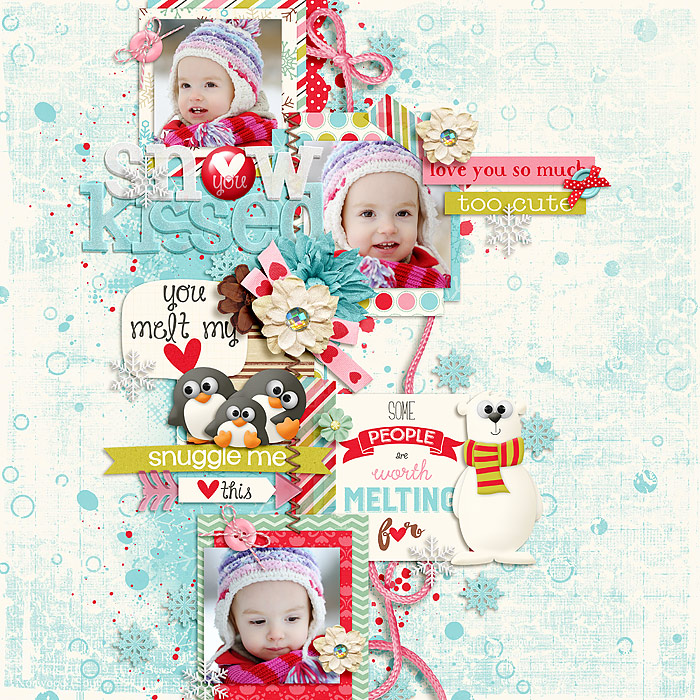 snow kissed