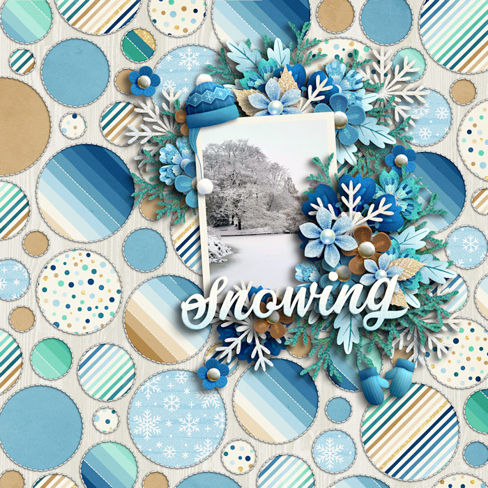 Snowing