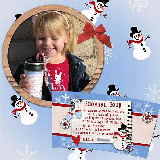 Snowman Soup Tumbler