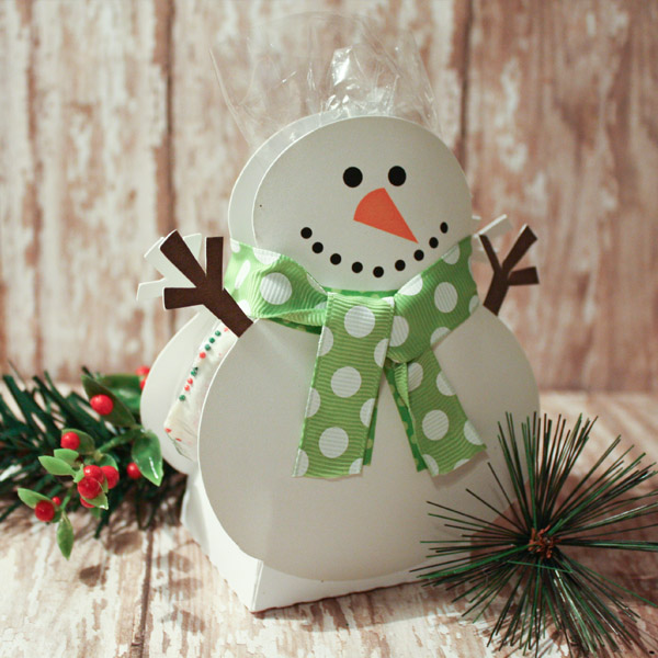 Snowman Treat Box