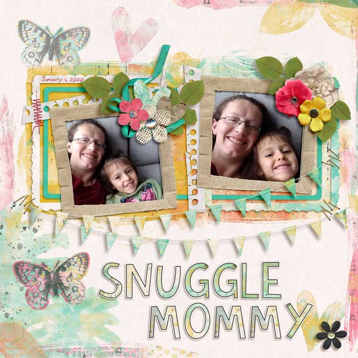 Snuggle mommy