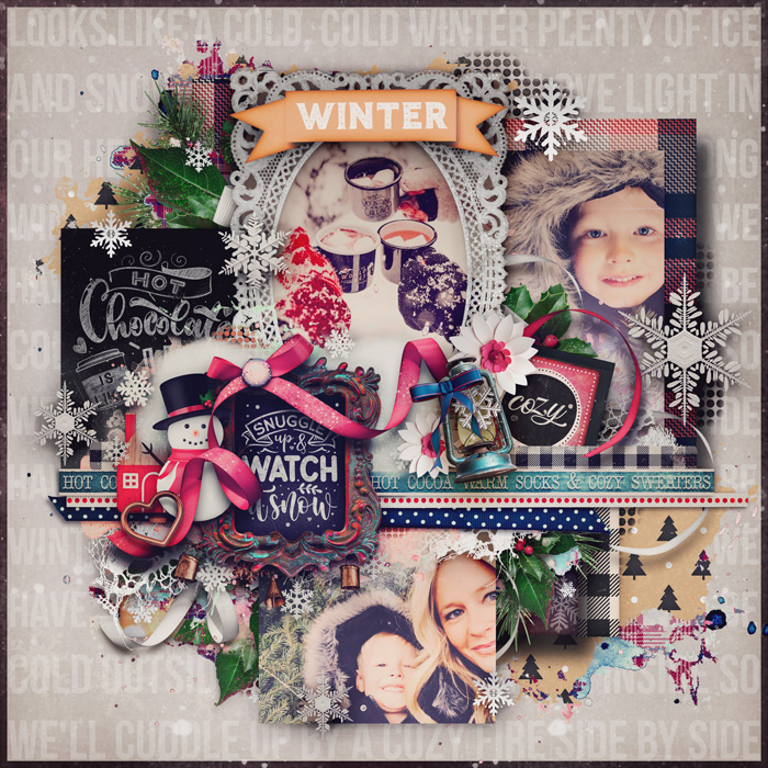 SNUGGLE UP & WATCH IT SNOW