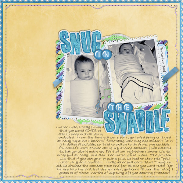 snuggly swaddle
