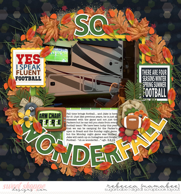 So wonderfall football