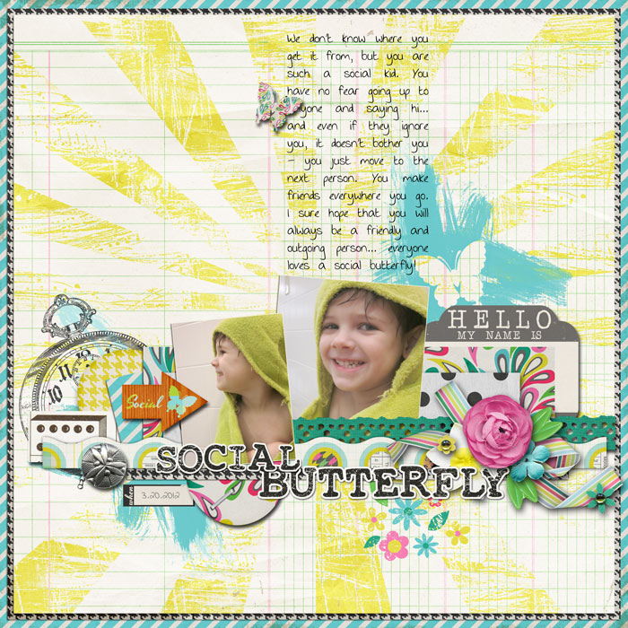 social butterfly