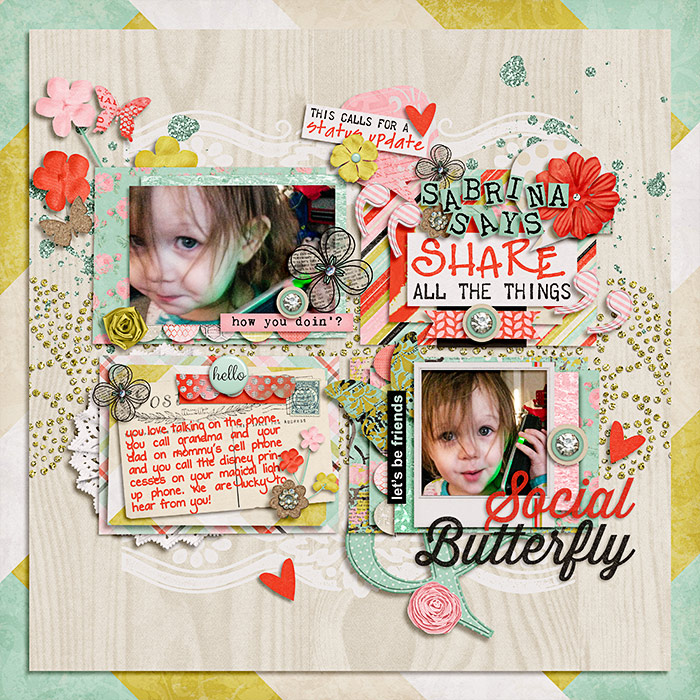 social butterfly
