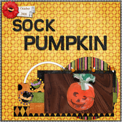 Sock Pumpkin