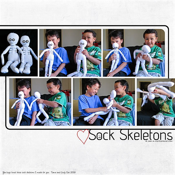 Sock Skeletons