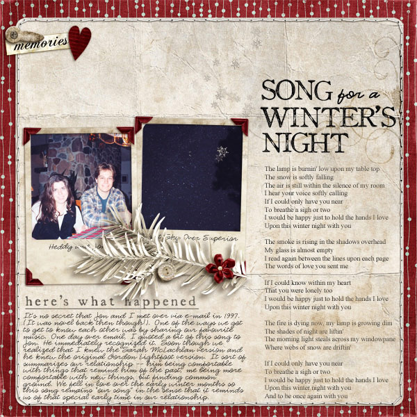 Song For a Winter's Night