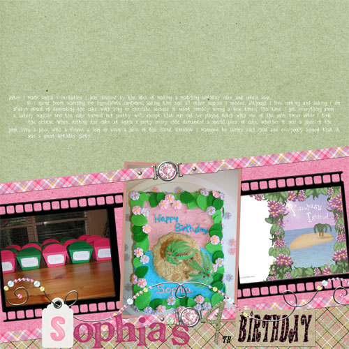 Sophia's 4th Birthday