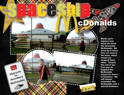 Spaceship McDonalds