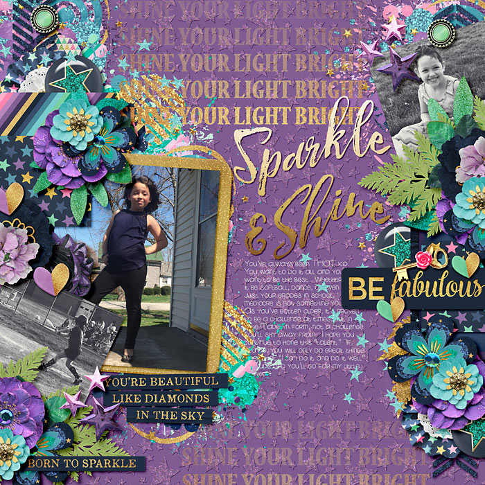 sparkle and shine