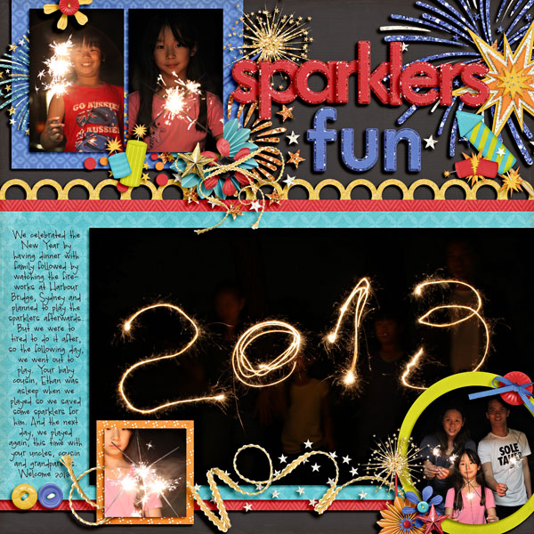 sparklers fun