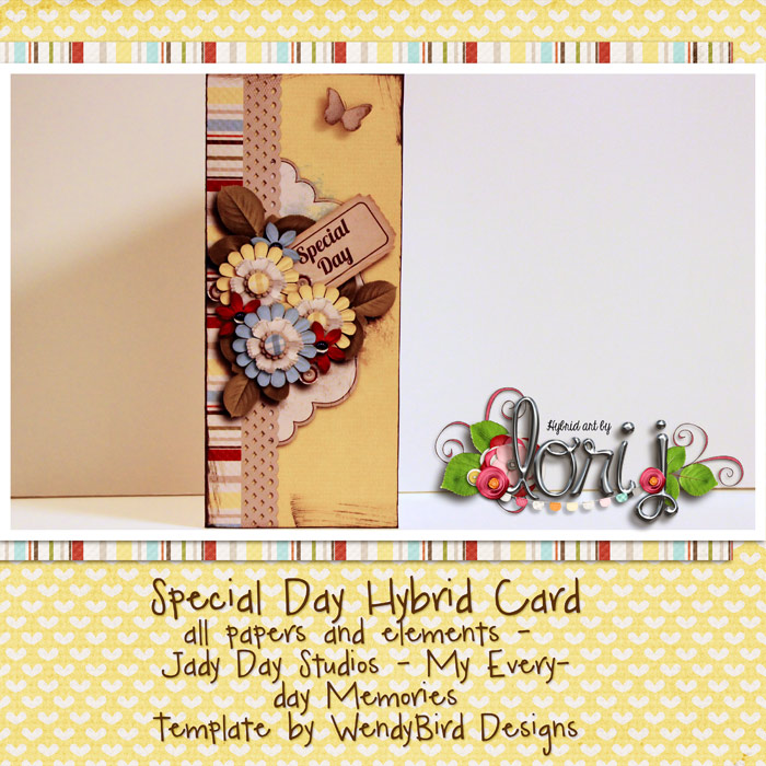 Special Memories Card