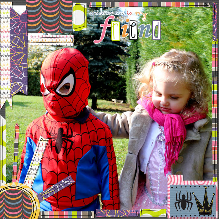 Spiderman is my friend