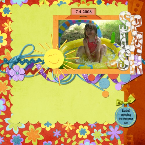 Splash--Apr Template Challenge