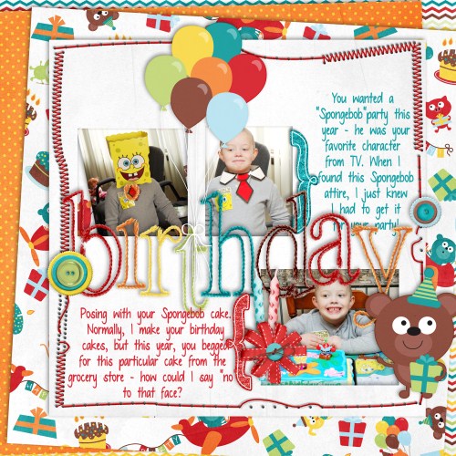 Spongbob Birthday